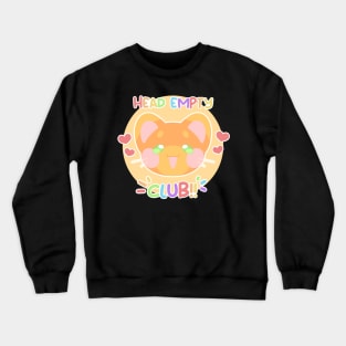 Head Empty Club Cat Crewneck Sweatshirt